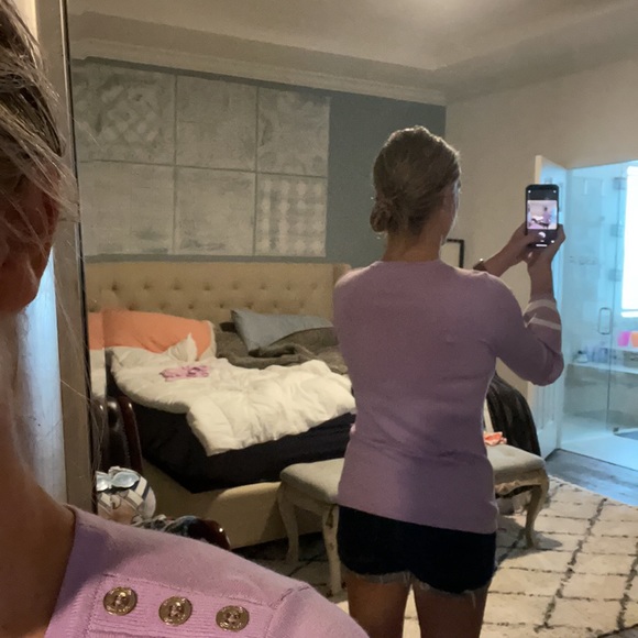 Lily Pulitzer Lavender sweater - Picture 7 of 7